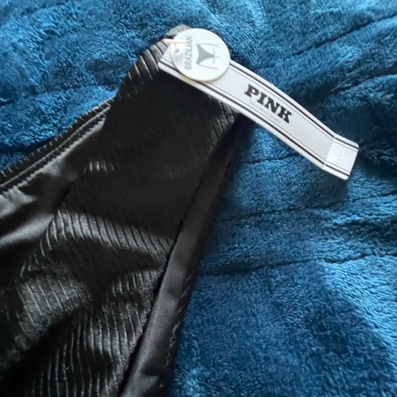 Pink Victoria secret black Brazilian bottom textured - Picture 5 of 6